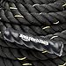 Amazon Basics Battle Rope for Home Gym Workout, Exercise Training Equipment, 2 Inch x 30 Feet, Black