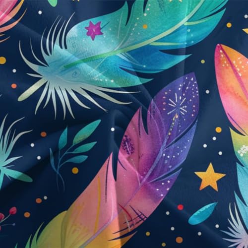 Parure de couette plumes 3D microfibre anti-transpiration