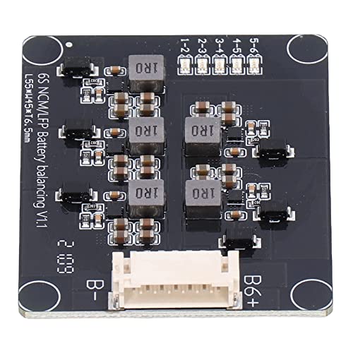 Equalizador Activo de Balance de Baterías, Módulo Inductivo de Transferencia de Energía para Paquetes de Baterías DIY, Tablero de Balance de Voltaje de 6S y 1,2 A, PCB de Cobre, 1 Unidad miniatura 7
