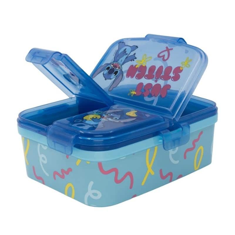 Image of STRIDERS XL Multi Compartment Rectangular Sandwich Box Stitch Palms