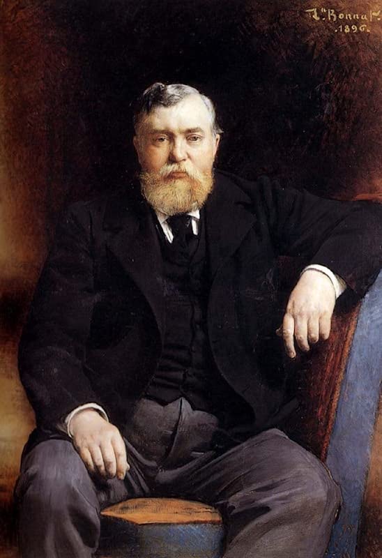 Retrato V. N. Tenishev en lienzo de 58x90cm para renovar paredes vacias