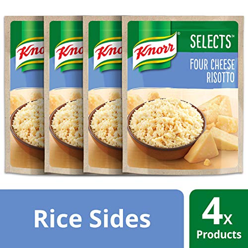 Knorr Selects Rice Side Dish, Four Cheese Risotto 6.2 oz, 4 Pack