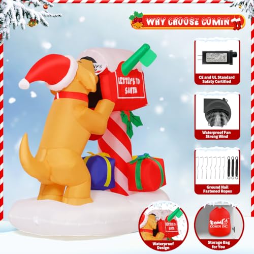 Comin CM 4.8Ft Christmas Inflatables Outdoor Decorations thumb #5