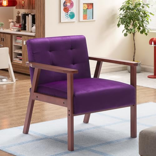 Sillón Plegable Polipiel Morado miniatura 3