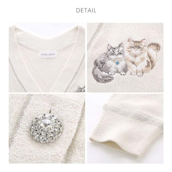 スナイデルホーム CATラメニットカーディガン SNIDEL HOME - 製品詳細