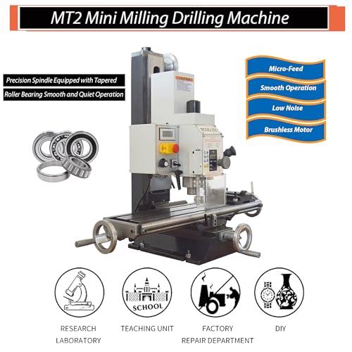 INTBUYING 600W Mini Milling Machine
