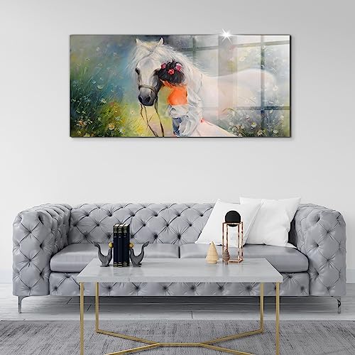 Décoration murale verre d'art Wallfluent solution pour murs vides et ternes