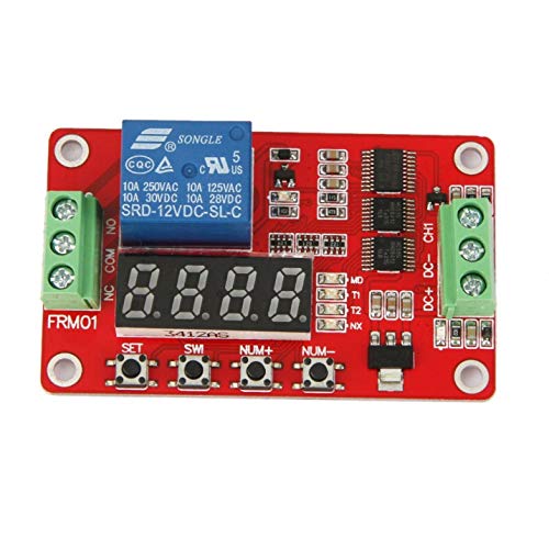 Image of PZIN14016700 Multifunction Self-Lock Relay Cycle Timer Module Plc Automation Delay 12V