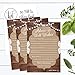 Hadley Designs 50 Rustic Wedding Advice Cards-Wedding Card Boxes For Reception, Guest Book Alternative, Advice Cards For Bride and Groom, Games For Guests, Advice For the Bride