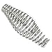 BBQ Heavy Duty Cool Touch Stove Spring Handle Grip,Fit 1/2 inch Rod Tightly 5/8 inch Installation Hole Barbecue Smoker, Grill, Stove, Pit Parts & Accessories -1 Pack