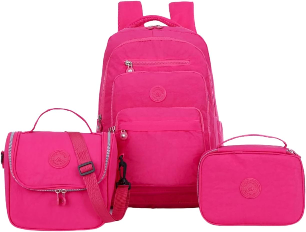 Mochila Escolar Infantil Kit Bolsa Grande De Costas Reforçada Com Lancheira Térmica e Estojo Box Impermeável Juvenil Adolescente Passeio Viagem Notebook Menina Menino Unissex Mochila Escolar Infantil Kit Bolsa Grande De Costas Reforçada Com Lancheira Térmica e Estojo Box Impermeável Juvenil Adolescente Passeio Viagem Notebook Menina Menino Unissex