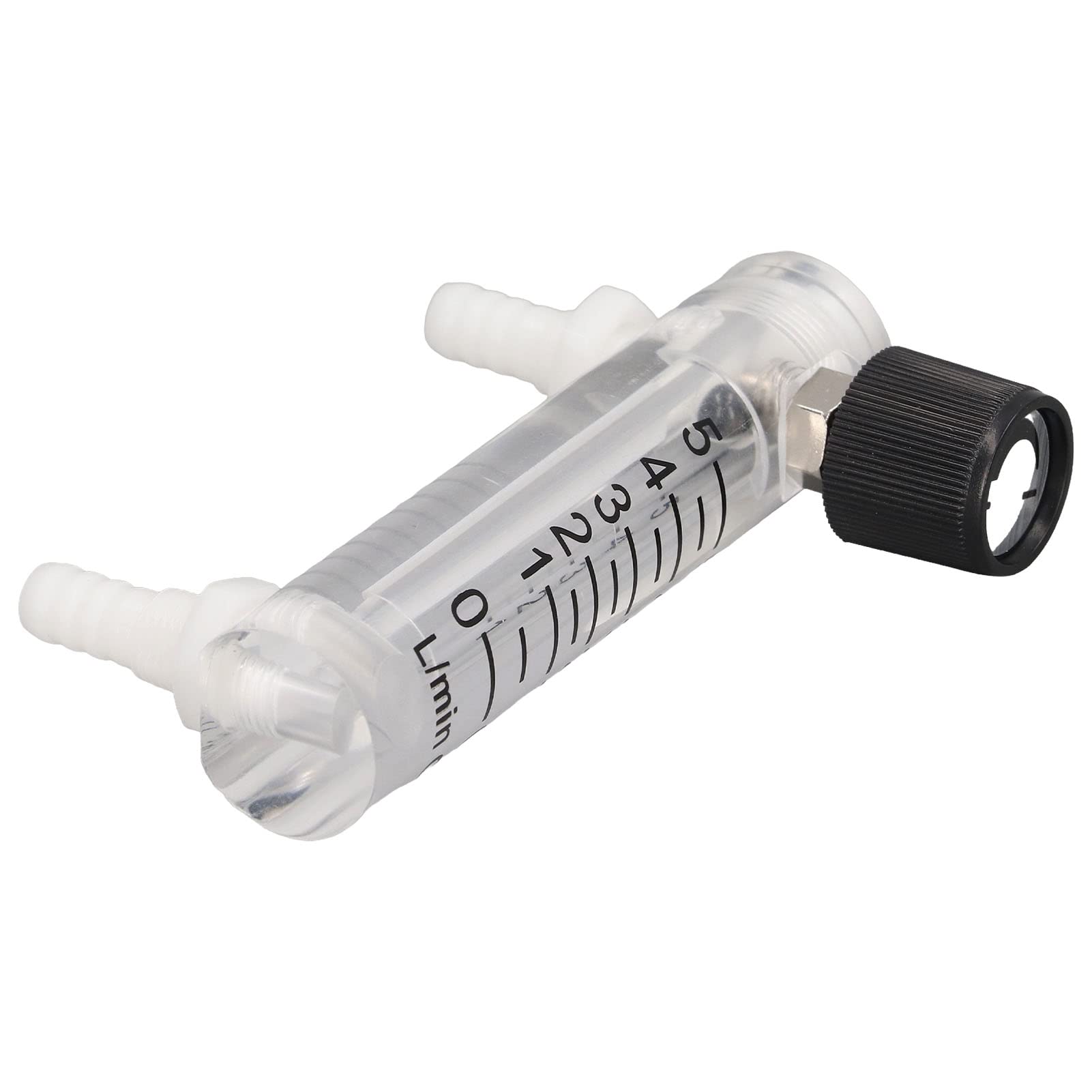Débitmètre d'air à oxygène, débitmètre d'air réglable de 0 à 5 LPM Débitmètre haute précision avec échelles Type de montage sur panneau pour oxygène, air, gaz Débitmètre d'air à oxygène, débitmètre d'air réglable de 0 à 5 LPM Débitmètre haute précision avec échelles Type de montage sur panneau pour oxygène, air, gaz
