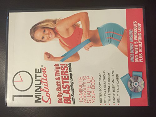 10 MINUTE SOLUTION BELLY BUTT & THIGH BLASTERS W/SCULPTING LOOP (DVD/FF)