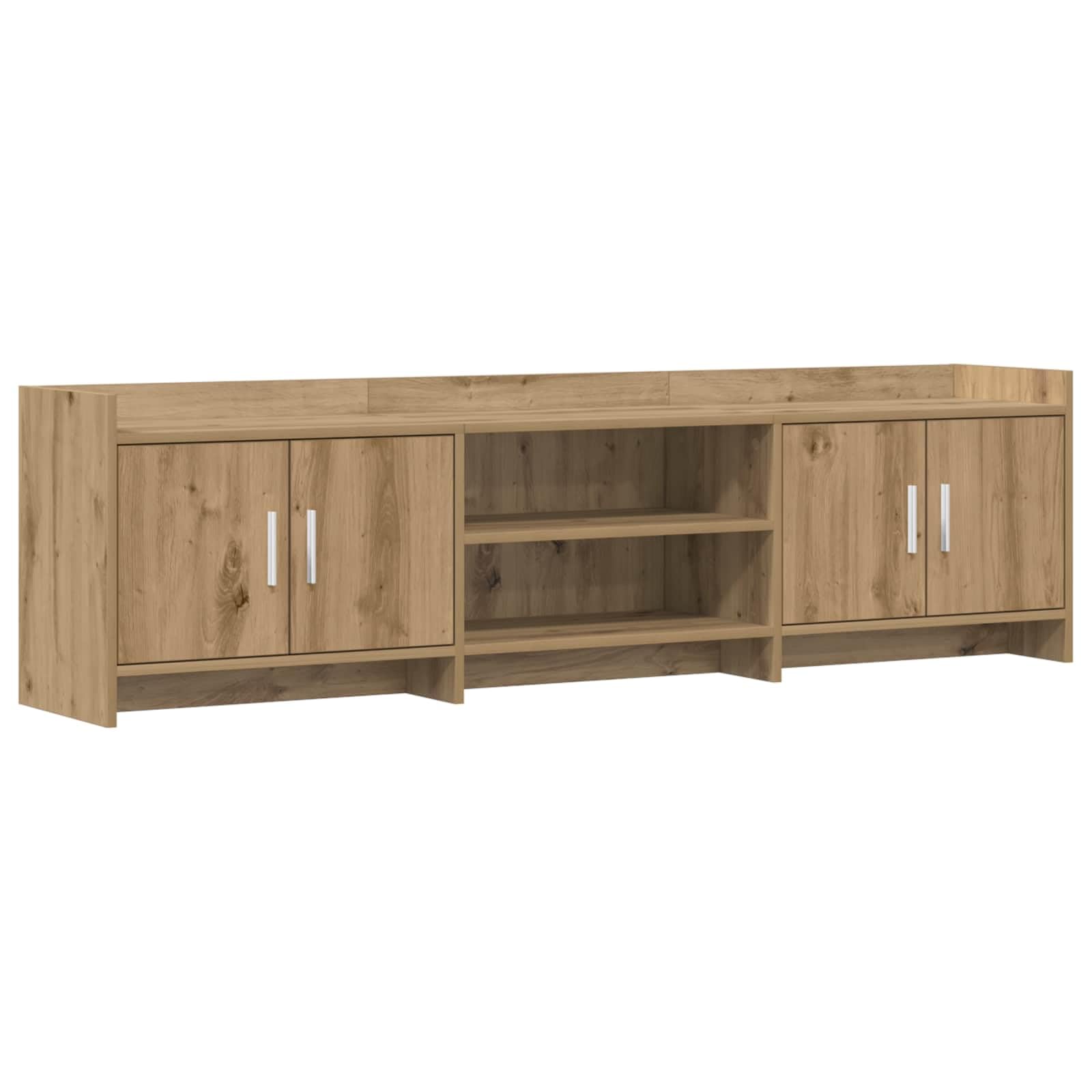 Mobile basso per TV, 168 x 33 x 47 cm, rovere Artisan
