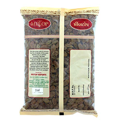 Image of Miltop California Almonds, 1kg & Kishmish, 1kg