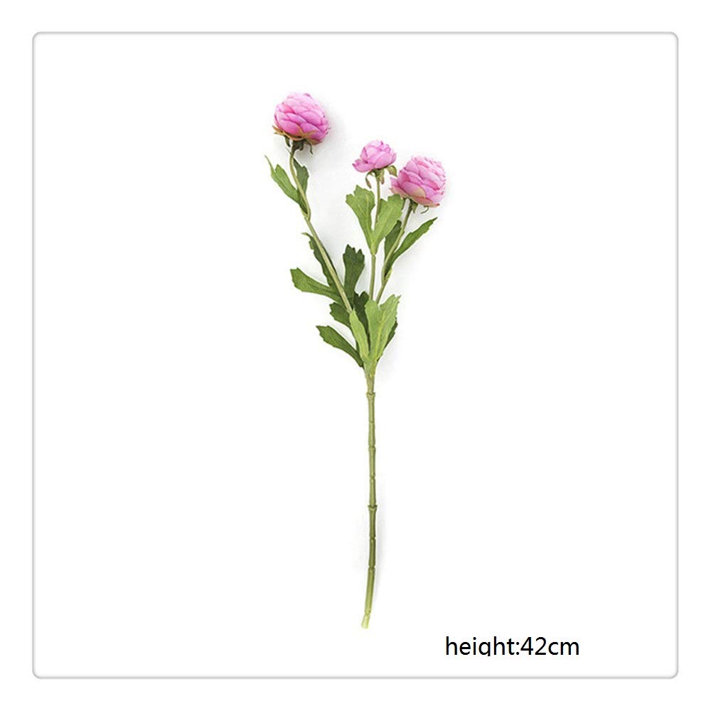 Simulazione di Fiori Artificiali di Fiori Artificiali Bouquet di Copricapo Fatto A Mano Ornamenti Decorazioni per La Casa di Nozze 42cm