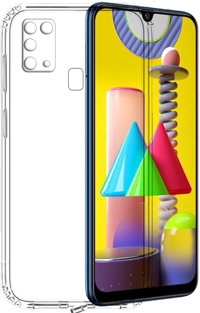 Tough Lee Back Cover for Samsung Galaxy M31 (Thermoplastic Polyurethane_Transparent) (B08NTBX8MC) Amazon Price History, Amazon Price Tracker