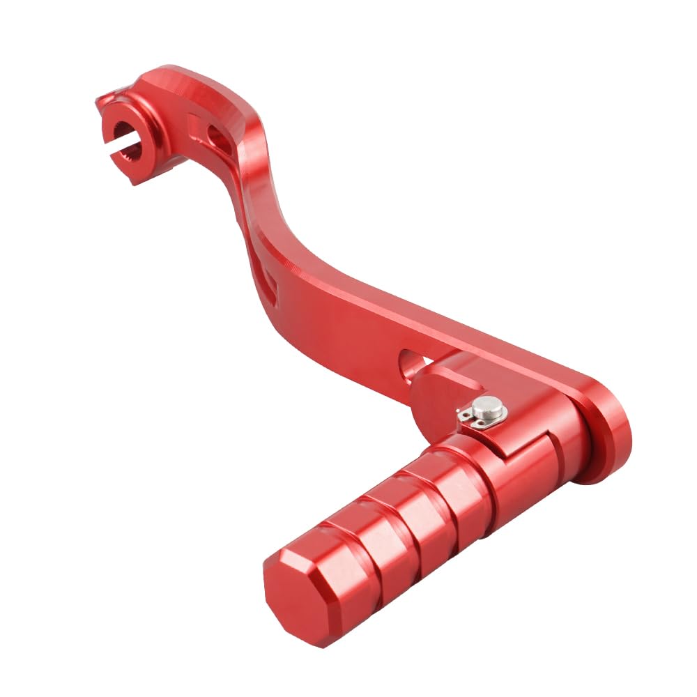 Sélecteur de vitesse pliable NICECNC pour Raptor 700R 2006-2024 levier rouge