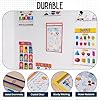 Essex Wares - 30 Pack, Assorted, Dry Erase Pocket Document Protectors,10" Wide x 13.5" Tall - Dry Erase Clear Plastic Sleeves - Reusable & Easy Erase Plastic Invoice Holders, Water-Resistant & Durable #3