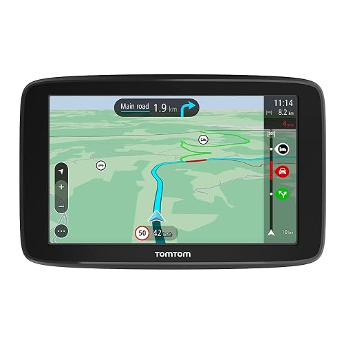 TomTom GO Classic Navigationsgerät 6 Zoll – Stauvermeidung mit TomTom Traffic, Karten-Updates Europa, WiFi