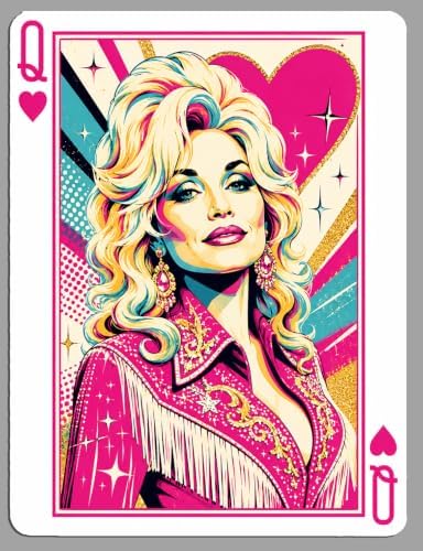 Dolly Memorial Tribute Magnet 5.5" Remembrance Fan Gift Country Music Legend Sticker Keepsake 1946 Music Lover Premium Vinyl Nashville Music Sticker Guitar Memorabilia Signed Record CCM115 image 4