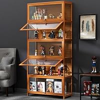 Amazon.co.jp: Pounjsd ガラスケース ショーケース フィギュアケース