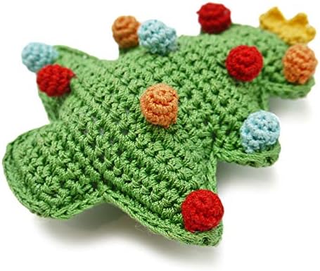 Cotton Christmas Tree Crochet Toy
