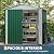 GarveeLife 6x4 FT Outdoor Storage Shed–Sloping Roof, Double Lockable Door