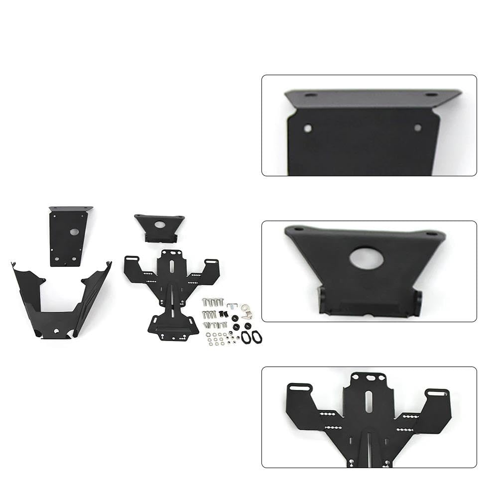 Dla XADV 750 2021-2025 Uchwyt Tablicy Rejestracyjnej Fender Eliminator Uchwyt Rejestracyjny Akcesoria Uchwyt Tablicy Rejestracyjnej Motocykla