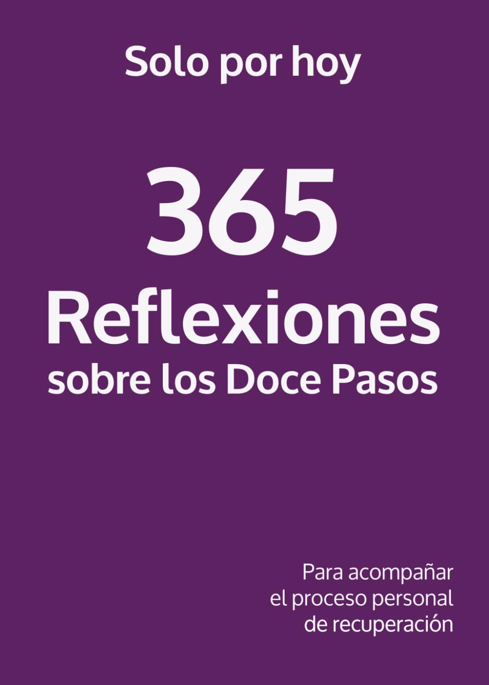 Reflexiones diarias sobre los doce pasos: 365 lecturas para acompañar en el proceso personal de recuperación