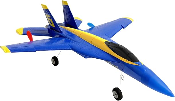 Remote Control Airplane, 2 Channels Foam RC Planes Jet Wireless Toy,Hobby RC Glider Aircraft for Beginners Teen Adult Dark Blue