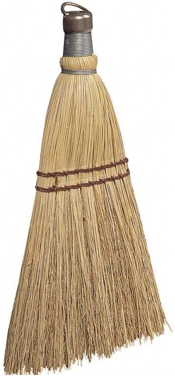 TOUGH GUY Tan 7-1/2" Corn Whisk Broom