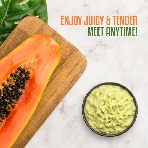 Hemani Meat Tenderizer & Chicken Tenderizer with Natural Green Papaya Paste- Premium Meat Tenderization & Softening Paste for Juicy, Flavorful Meat - 750g - 26.5oz - Thumbnail 3