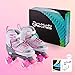 Roller Skates for Women, Adult Female Roller Skates Women Patines para Mujer with Light up Wheels