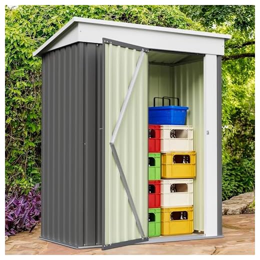 Durable Outdoor Storage Shed for Gardens
