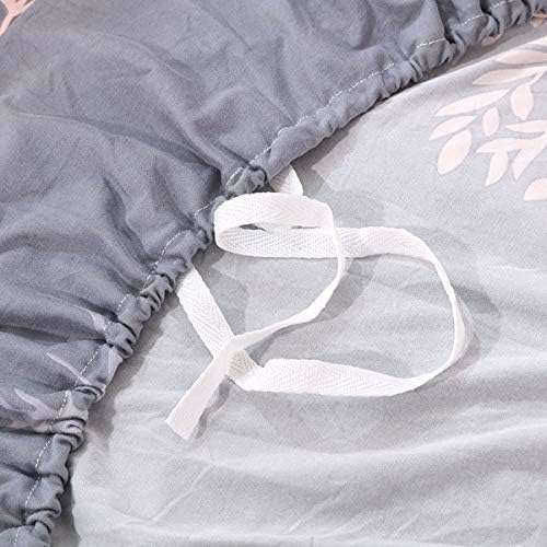 PETCUTE Sofa Covers 3 seater Furniture Protector Floral Printed Cover Elastic Slipcover Seater Cover Sofa Slipcover for Livingroom All-season,Light grey