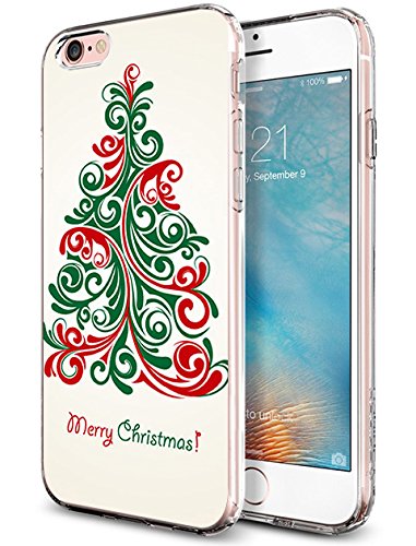 iPhone 6S Case Bumper (4.7 Inch) Hard Back Cover Apple iPhone 6 6S (2014/2015) Dancing Christmas Tree