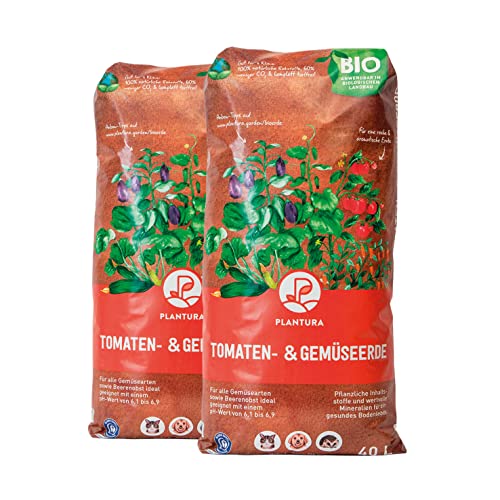 Plantura Bio-Tomaten- & Gemüseerde torffrei & klimafreundlich vorgedüngt 80 L
