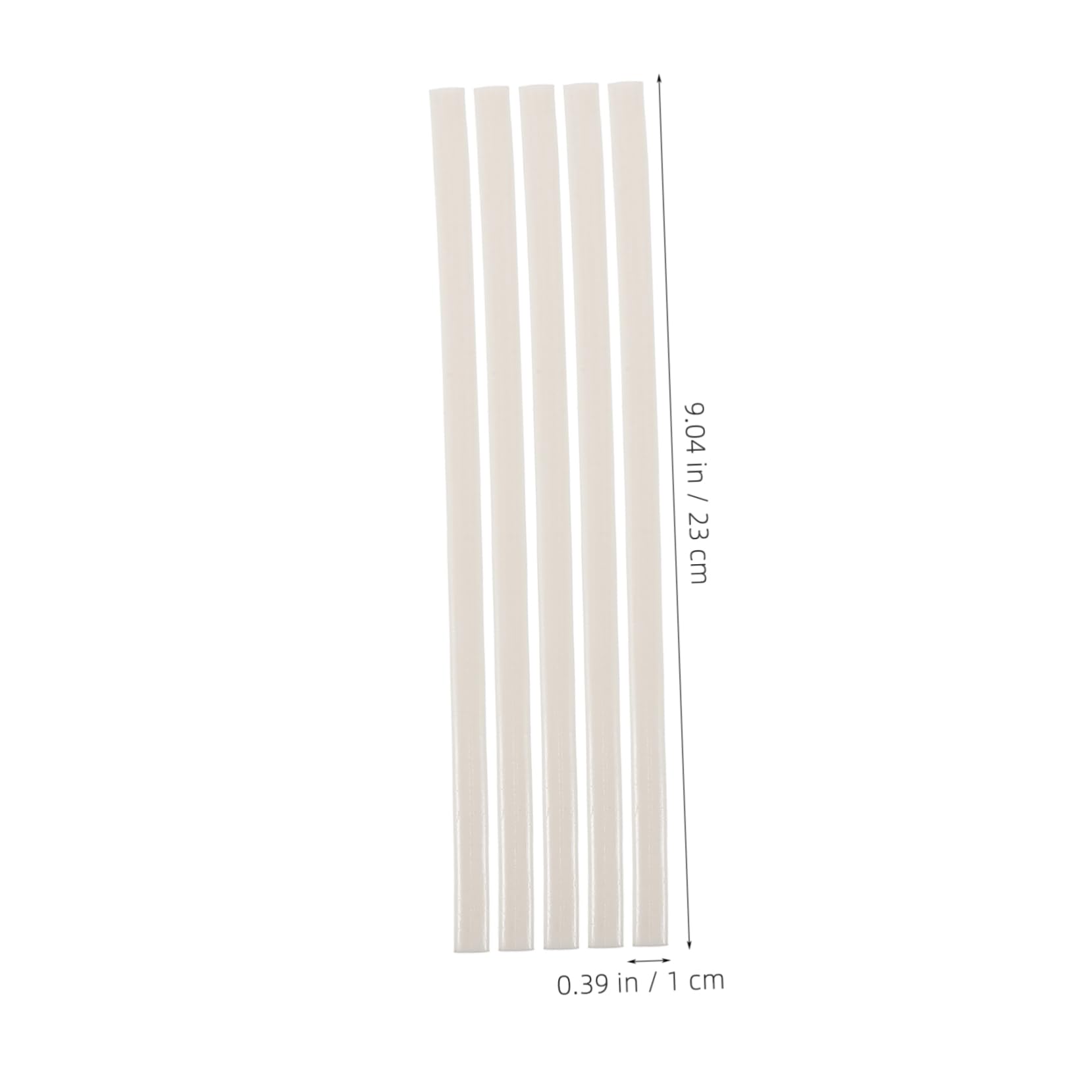 Cabilock 20pcs Car Bumper Welding Rods Kit Plastic Welder Repair Kit Wide Strips Adhesive Wire Mesh Flat Strips Pp Welding Rods for Auto Repair