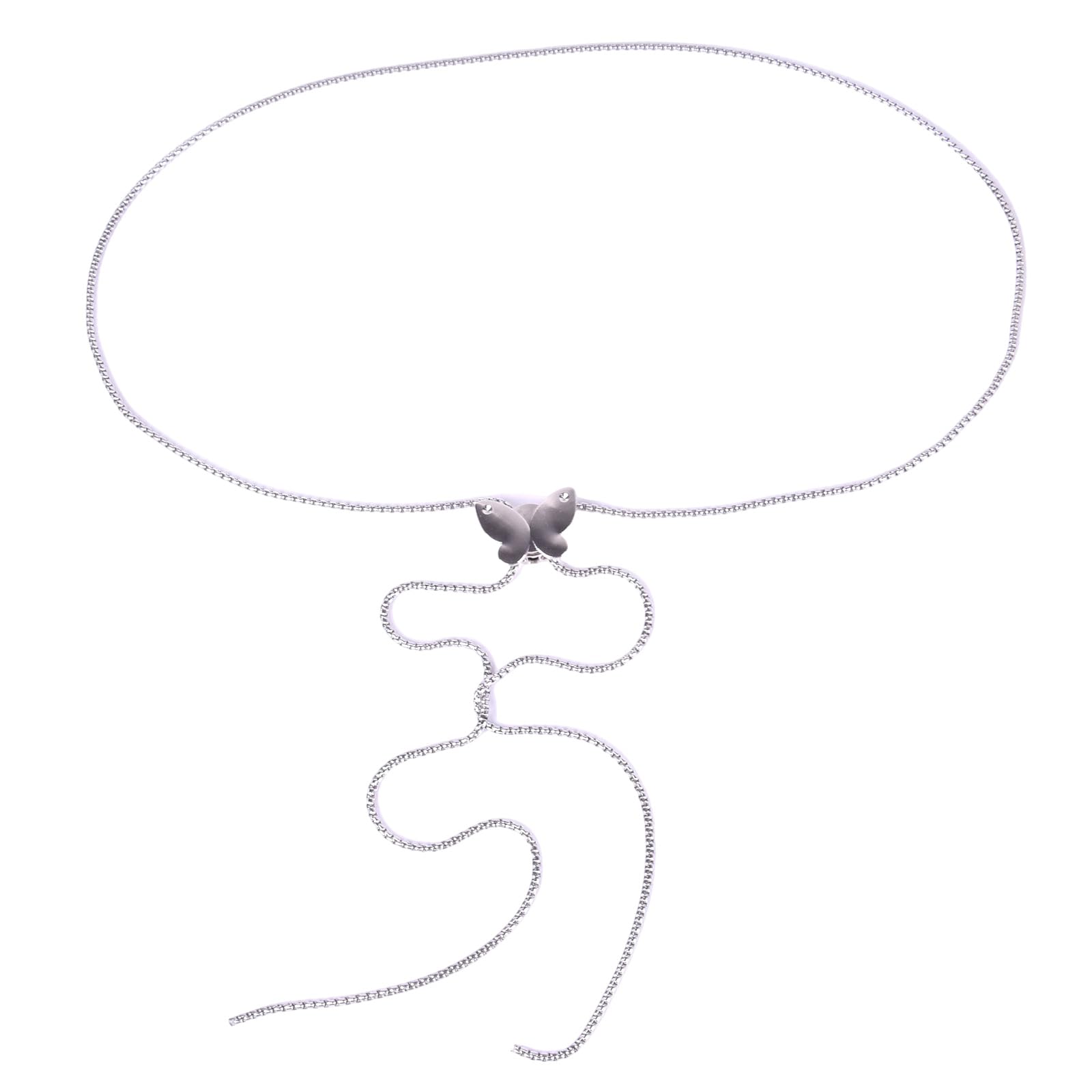 MICFENY Stylish Adjustable Length Metal Waist Jewelry With Delicate Butterfly Designs Body Chain For Everyday Or Party Wear