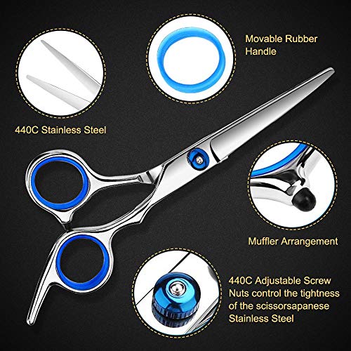 Professional Hair Cutting Scissors Set Hairdressing Scissors Kit, Hair