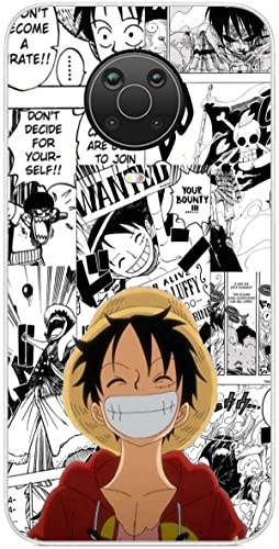 Compatible avec Nokia 6.3 | Nokia G20 Case One Lu'ffy Smile Piece Anime 918 Coque de téléphone en silicone souple mince en caoutchouc transparent