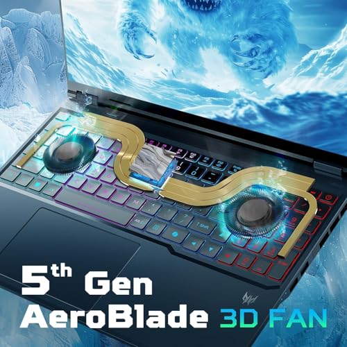 Image of acer Predator Helios Neo 16S AI Gaming Laptop, NVIDIA RTX 5070Ti, 16 inch 2.5K WQXGA 240Hz 2ms OLED Display, Intel Ultra 9 275HX, RGB Backlit Keyboard, Windows 11 Pro, Accessories (64GB DDR5, 1TB SSD)