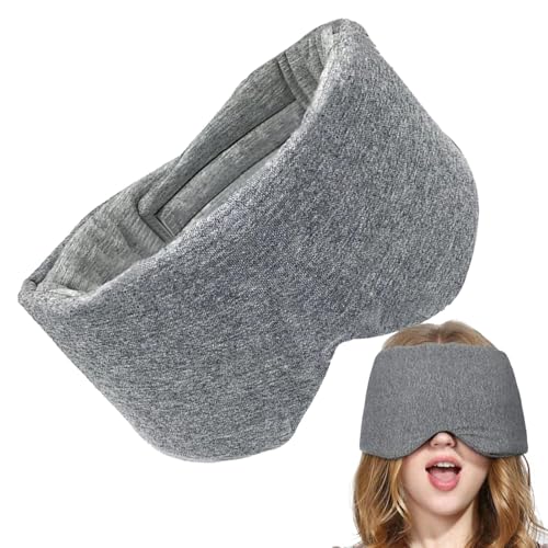 睡眠用アイマスク、睡眠用ナイトシェード,調節可能な遮光スリープアイマスク | 男性女性用アイスリープシェードカバー、睡眠ヨガ用トラベルアイカバー