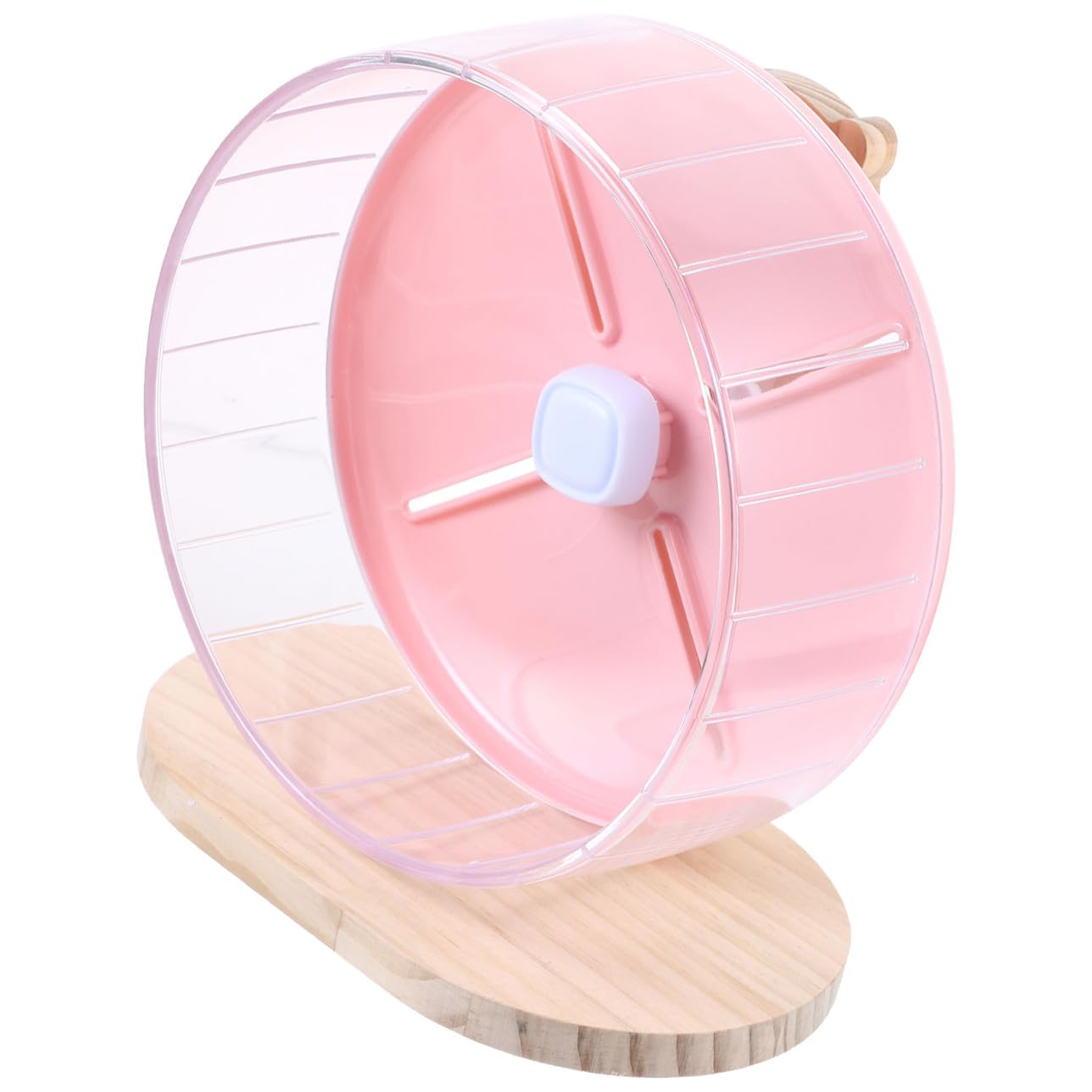 Beavorty Ruota Silenziosa per Criceti Adatta Topolini Gerbilli e Cincillà Pelosi Design Stabile e Compatto per Esercizi in Gabbia senza Rumore Notturno