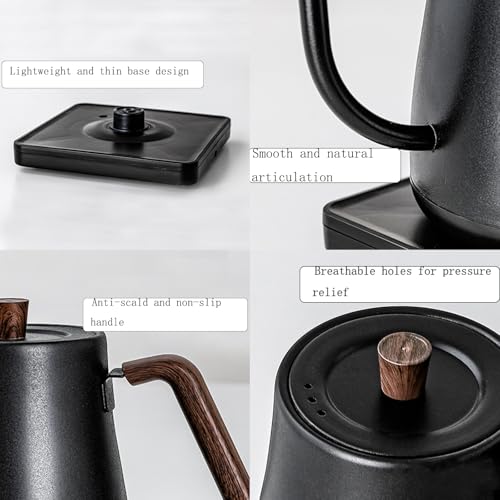 Hervidor Eléctrico de Acero Inoxidable 27oz Blanco miniatura 6