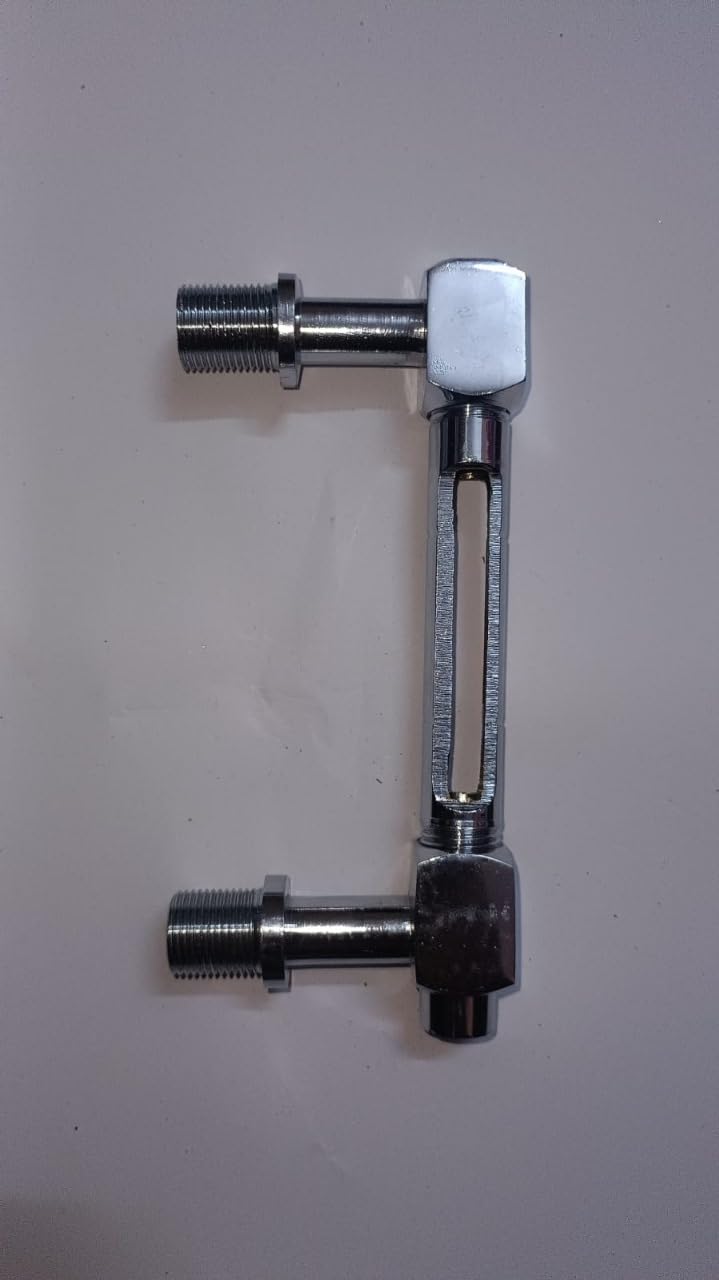 Smart India Coffee Machine Parts Water Lavel With Glass Tube & 2 Washer (Tube/Pipe Size 4inch)