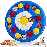 WINGPET Dog Puzzle Toys, Puppy Interactive Toy Puzzle Game Dog Toys, Treat Dispenser for Dogs Training Funny Feeding, Dogs Food Puzzle Toys Slow Feeder to Pets (Multi-C)