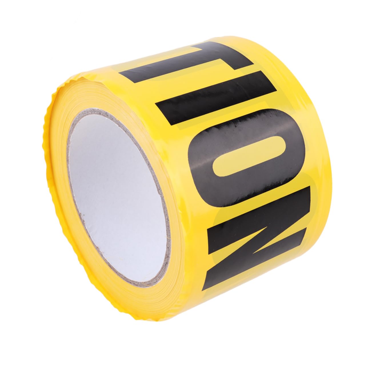 Ciieeo 1Pc Caution Safety Tape Wear Resistant PVC Warning Tape for Walls Floors and Pipes with Industrial Strength Adhesive and Weatherproof Yellow