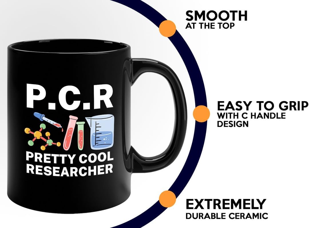 Med Laboratory Professionals Coffee Mug 11oz Black -Pretty Cwol Researches - Doctor Pharmacist Nurse Pediatrician Lab Scientist Lab Assistant Biologist Microbiology